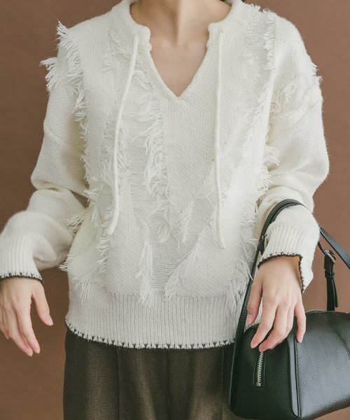 URBAN RESEARCH ITEMS / アーバンリサーチ アイテムズ ニット・セーター | デザインスキッパーニット | 詳細18