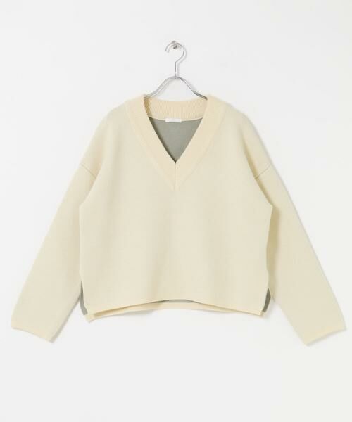 URBAN RESEARCH ITEMS / アーバンリサーチ アイテムズ ニット・セーター | ダブルフェイスVネックニット | 詳細23