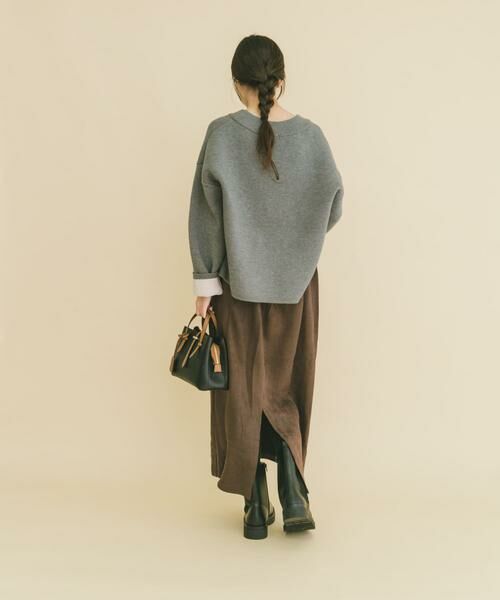 URBAN RESEARCH ITEMS / アーバンリサーチ アイテムズ ニット・セーター | ダブルフェイスVネックニット | 詳細29