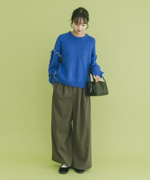 URBAN RESEARCH ITEMS / アーバンリサーチ アイテムズ ニット・セーター | フリルメローニット | 詳細5