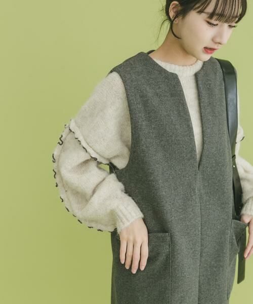 URBAN RESEARCH ITEMS / アーバンリサーチ アイテムズ ニット・セーター | フリルメローニット | 詳細11