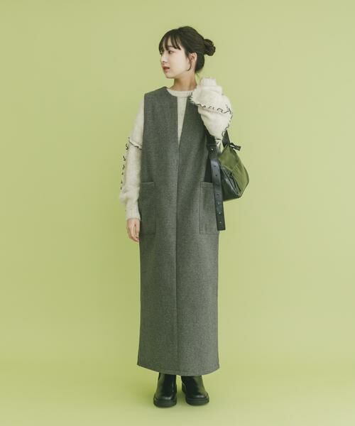 URBAN RESEARCH ITEMS / アーバンリサーチ アイテムズ ニット・セーター | フリルメローニット | 詳細12