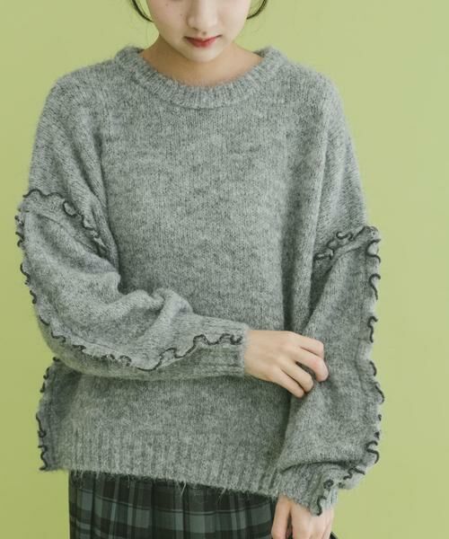 URBAN RESEARCH ITEMS / アーバンリサーチ アイテムズ ニット・セーター | フリルメローニット | 詳細16