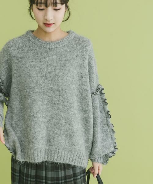 URBAN RESEARCH ITEMS / アーバンリサーチ アイテムズ ニット・セーター | フリルメローニット | 詳細18