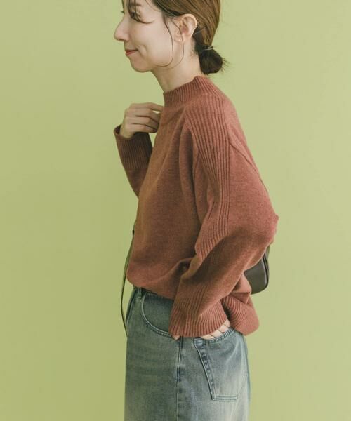 URBAN RESEARCH ITEMS / アーバンリサーチ アイテムズ ニット・セーター | ショルダーリブハイネックニット | 詳細2