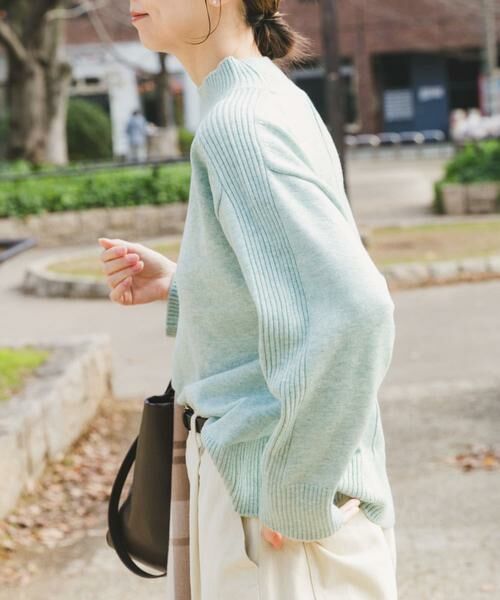 URBAN RESEARCH ITEMS / アーバンリサーチ アイテムズ ニット・セーター | ショルダーリブハイネックニット | 詳細13