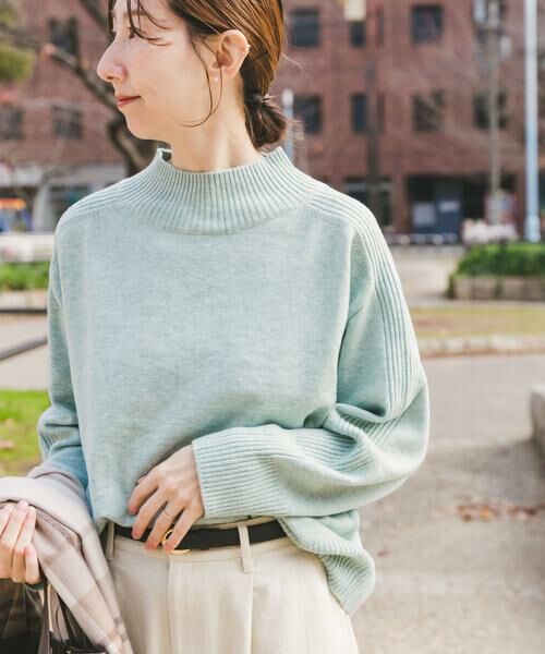 URBAN RESEARCH ITEMS / アーバンリサーチ アイテムズ ニット・セーター | ショルダーリブハイネックニット | 詳細15