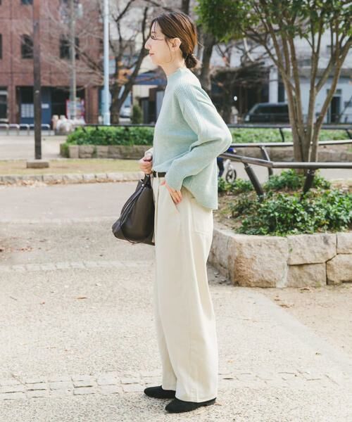 URBAN RESEARCH ITEMS / アーバンリサーチ アイテムズ ニット・セーター | ショルダーリブハイネックニット | 詳細17