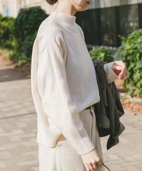 URBAN RESEARCH ITEMS / アーバンリサーチ アイテムズ ニット・セーター | ショルダーリブハイネックニット | 詳細23