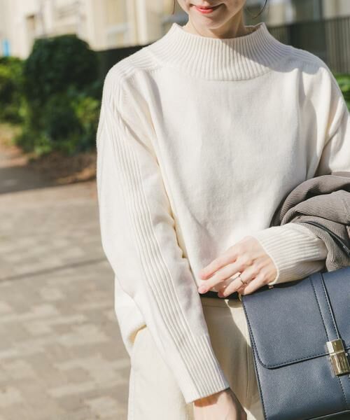 URBAN RESEARCH ITEMS / アーバンリサーチ アイテムズ ニット・セーター | ショルダーリブハイネックニット | 詳細24