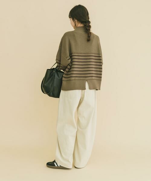 URBAN RESEARCH ITEMS / アーバンリサーチ アイテムズ ニット・セーター | ハイネックステッチニット | 詳細6