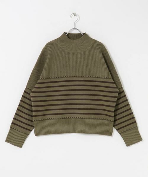 URBAN RESEARCH ITEMS / アーバンリサーチ アイテムズ ニット・セーター | ハイネックステッチニット | 詳細7