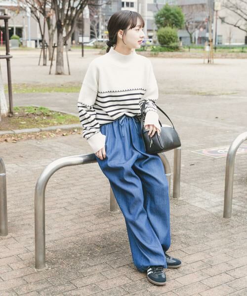 URBAN RESEARCH ITEMS / アーバンリサーチ アイテムズ ニット・セーター | ハイネックステッチニット | 詳細12