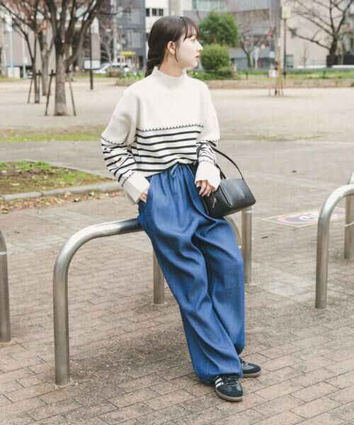 URBAN RESEARCH ITEMS / アーバンリサーチ アイテムズ ニット・セーター | ハイネックステッチニット | 詳細13