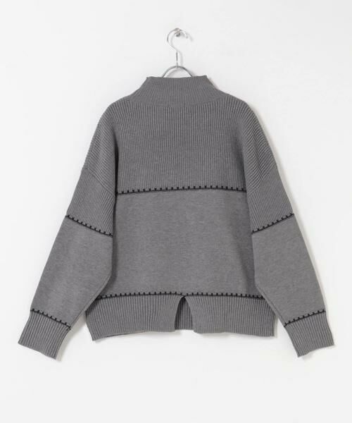 URBAN RESEARCH ITEMS / アーバンリサーチ アイテムズ ニット・セーター | ハイネックステッチニット | 詳細23