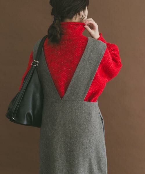 URBAN RESEARCH ITEMS / アーバンリサーチ アイテムズ ニット・セーター | ネップハイネックニットプルオーバー | 詳細3