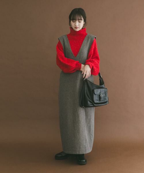 URBAN RESEARCH ITEMS / アーバンリサーチ アイテムズ ニット・セーター | ネップハイネックニットプルオーバー | 詳細4