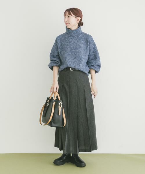 URBAN RESEARCH ITEMS / アーバンリサーチ アイテムズ ニット・セーター | ネップハイネックニットプルオーバー | 詳細13