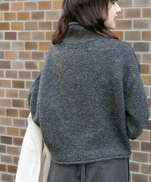URBAN RESEARCH ITEMS / アーバンリサーチ アイテムズ ニット・セーター | ネップハイネックニットプルオーバー | 詳細24
