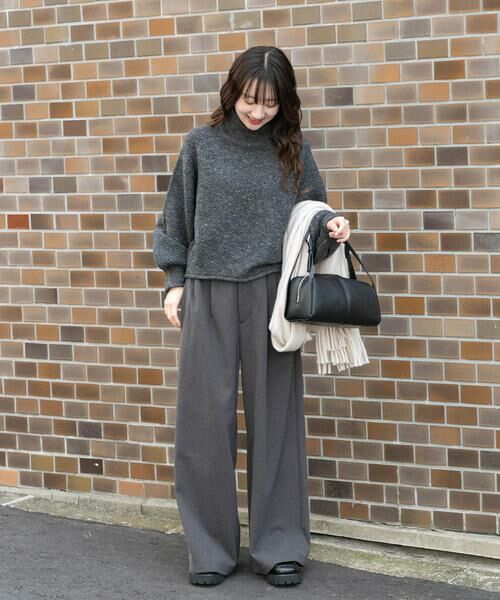 URBAN RESEARCH ITEMS / アーバンリサーチ アイテムズ ニット・セーター | ネップハイネックニットプルオーバー | 詳細25