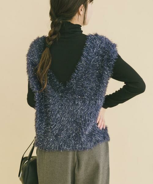 URBAN RESEARCH ITEMS / アーバンリサーチ アイテムズ ベスト | シャギーショートニットベスト | 詳細4
