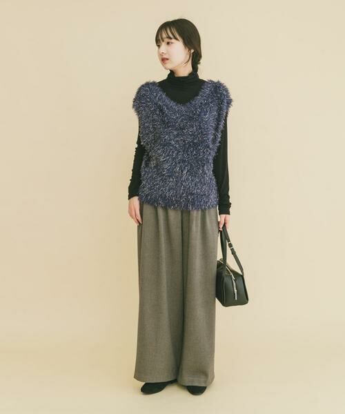 URBAN RESEARCH ITEMS / アーバンリサーチ アイテムズ ベスト | シャギーショートニットベスト | 詳細5