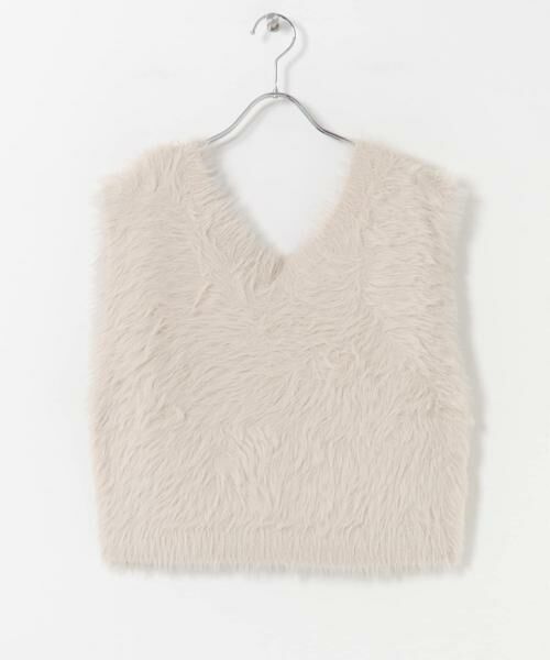 URBAN RESEARCH ITEMS / アーバンリサーチ アイテムズ ベスト | シャギーショートニットベスト | 詳細17