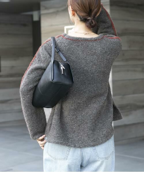 URBAN RESEARCH ITEMS / アーバンリサーチ アイテムズ ニット・セーター | ブークレパイピングニット | 詳細2