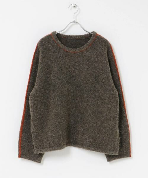 URBAN RESEARCH ITEMS / アーバンリサーチ アイテムズ ニット・セーター | ブークレパイピングニット | 詳細6