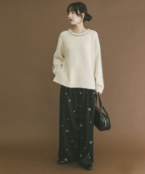 URBAN RESEARCH ITEMS / アーバンリサーチ アイテムズ ニット・セーター | ブークレパイピングニット | 詳細22