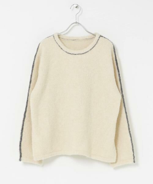 URBAN RESEARCH ITEMS / アーバンリサーチ アイテムズ ニット・セーター | ブークレパイピングニット | 詳細23