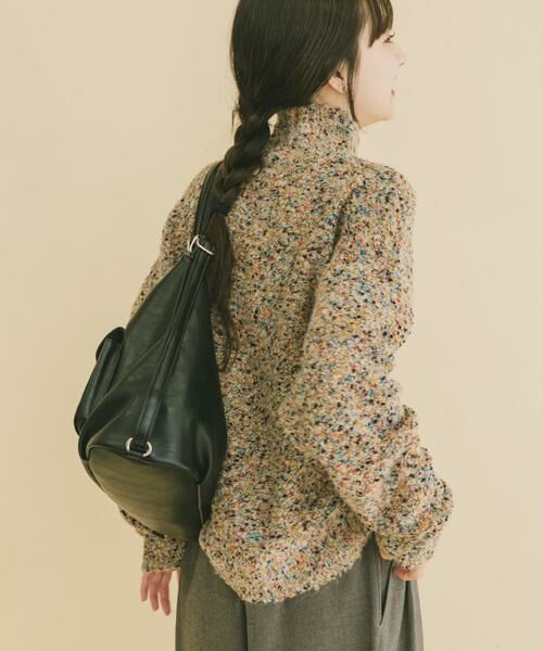 URBAN RESEARCH ITEMS / アーバンリサーチ アイテムズ ニット・セーター | ハイネックカラーネップニット | 詳細13