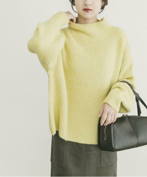 URBAN RESEARCH ITEMS / アーバンリサーチ アイテムズ ニット・セーター | フワフワボトルネックニット | 詳細2