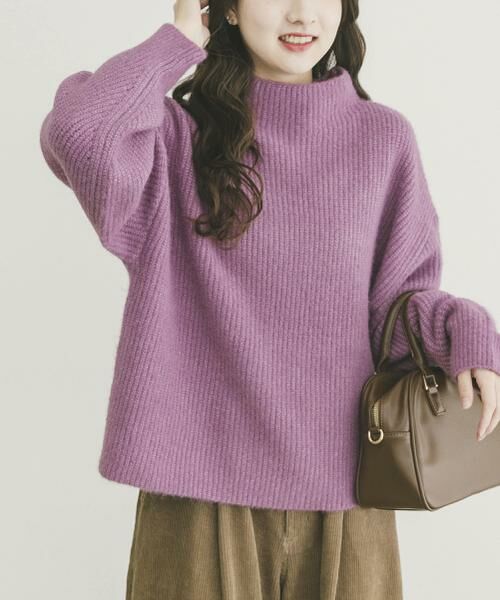 URBAN RESEARCH ITEMS / アーバンリサーチ アイテムズ ニット・セーター | フワフワボトルネックニット | 詳細12