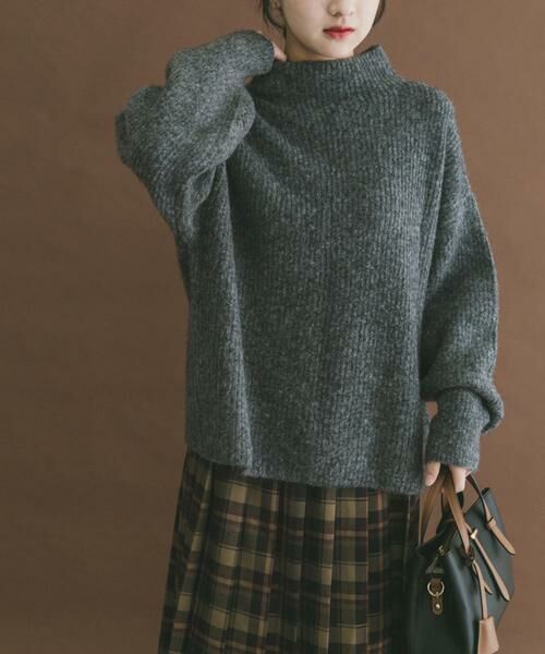 URBAN RESEARCH ITEMS / アーバンリサーチ アイテムズ ニット・セーター | フワフワボトルネックニット | 詳細21