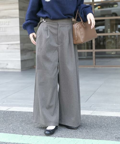 URBAN RESEARCH ITEMS / アーバンリサーチ アイテムズ その他パンツ | アシメベルトデザインパンツ | 詳細1