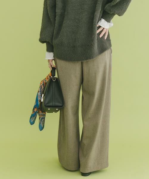 URBAN RESEARCH ITEMS / アーバンリサーチ アイテムズ その他パンツ | ウールライクイージーパンツ | 詳細9