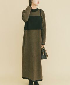 URBAN RESEARCH ITEMS / アーバンリサーチ アイテムズ ワンピース | ビスチェニットワンピース