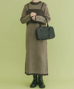 URBAN RESEARCH ITEMS / アーバンリサーチ アイテムズ ワンピース | ビスチェニットワンピース