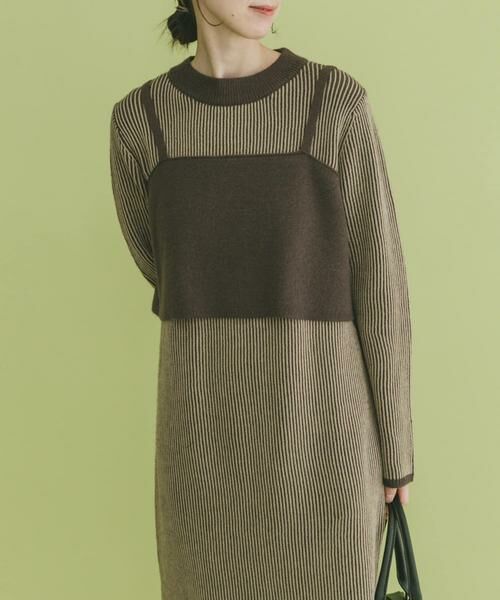 URBAN RESEARCH ITEMS / アーバンリサーチ アイテムズ ワンピース | ビスチェニットワンピース | 詳細12