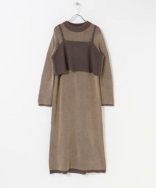 URBAN RESEARCH ITEMS / アーバンリサーチ アイテムズ ワンピース | ビスチェニットワンピース | 詳細19