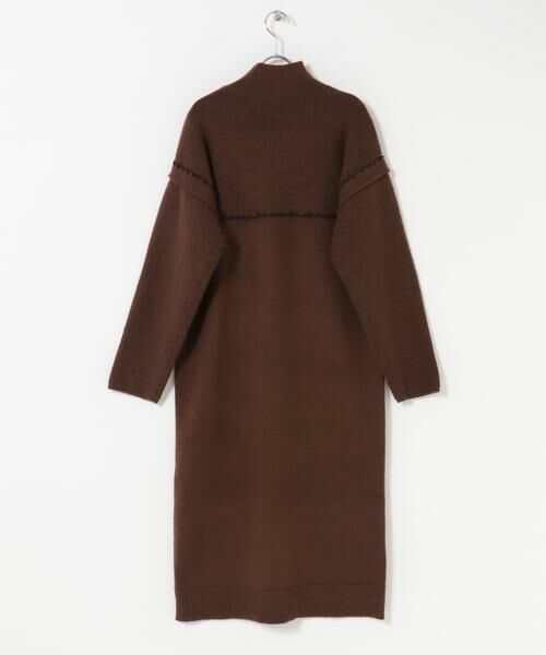 URBAN RESEARCH ITEMS / アーバンリサーチ アイテムズ ワンピース | ハイネックステッチニットワンピース | 詳細7