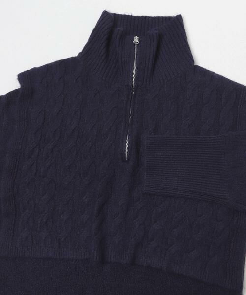 URBAN RESEARCH ITEMS / アーバンリサーチ アイテムズ ワンピース | ハーフジップニットセットワンピース | 詳細9