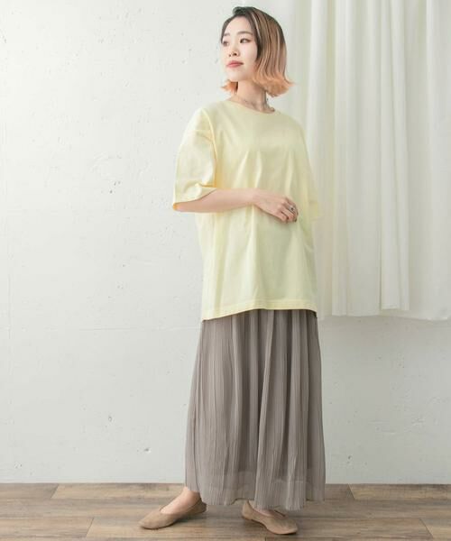 URBAN RESEARCH ITEMS / アーバンリサーチ アイテムズ Tシャツ | UR TECH天竺オーバーサイズTシャツ∴ | 詳細3