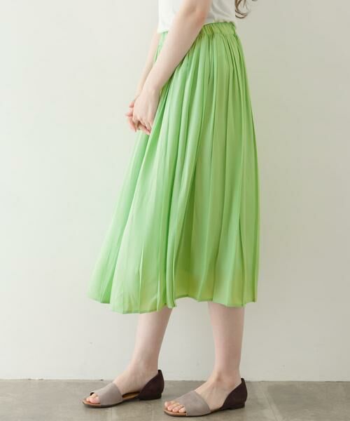 URBAN RESEARCH ITEMS / アーバンリサーチ アイテムズ スカート | カラープリーツスカート∴ | 詳細1