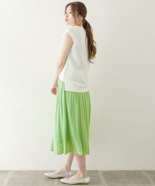 URBAN RESEARCH ITEMS / アーバンリサーチ アイテムズ スカート | カラープリーツスカート∴ | 詳細3
