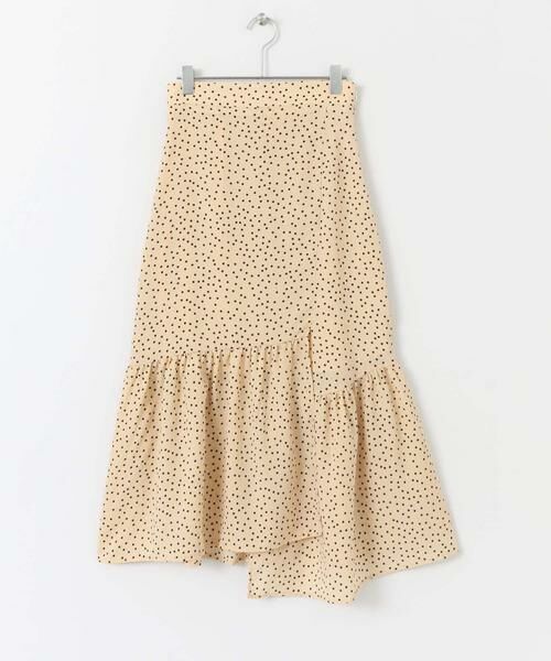 URBAN RESEARCH ITEMS / アーバンリサーチ アイテムズ スカート | 切替ドットロングスカート∴ | 詳細4