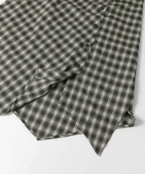 URBAN RESEARCH ITEMS / アーバンリサーチ アイテムズ スカート | キリカエチェックスカート∴ | 詳細7