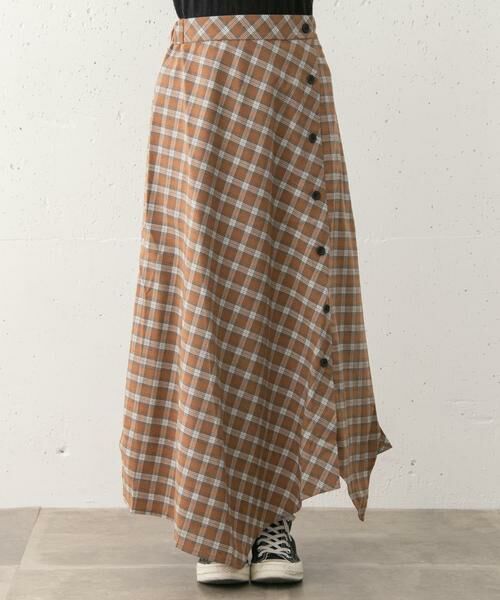 URBAN RESEARCH ITEMS / アーバンリサーチ アイテムズ スカート | キリカエチェックスカート∴ | 詳細9
