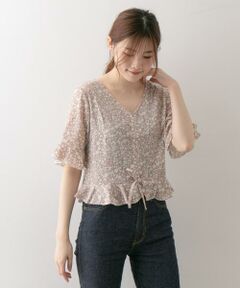 URBAN RESEARCH ITEMS / アーバンリサーチ アイテムズ シャツ・ブラウス | 花柄ブラウス∴